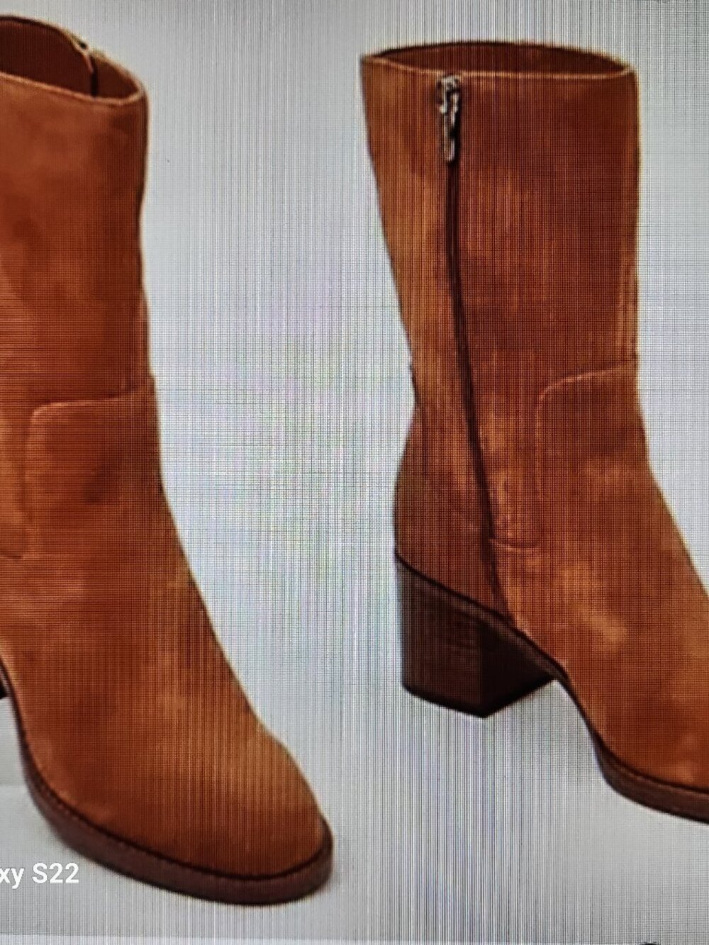 Vince Camuto Suede Leather "Zelcinna" Boots. Mid-Calf. NIB. Size 9.5
